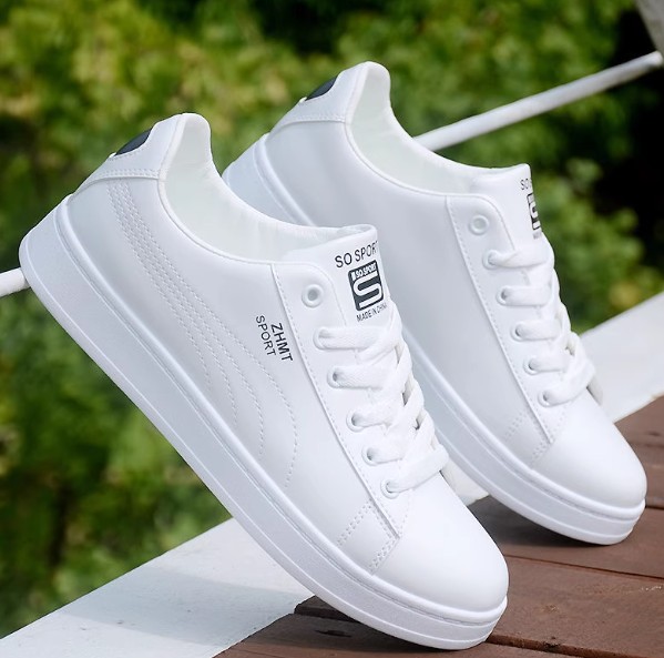 Casual Sneakers Spring Autumn 2025 New Style Classic White Shoes Flat Comfortable Sports Shoes