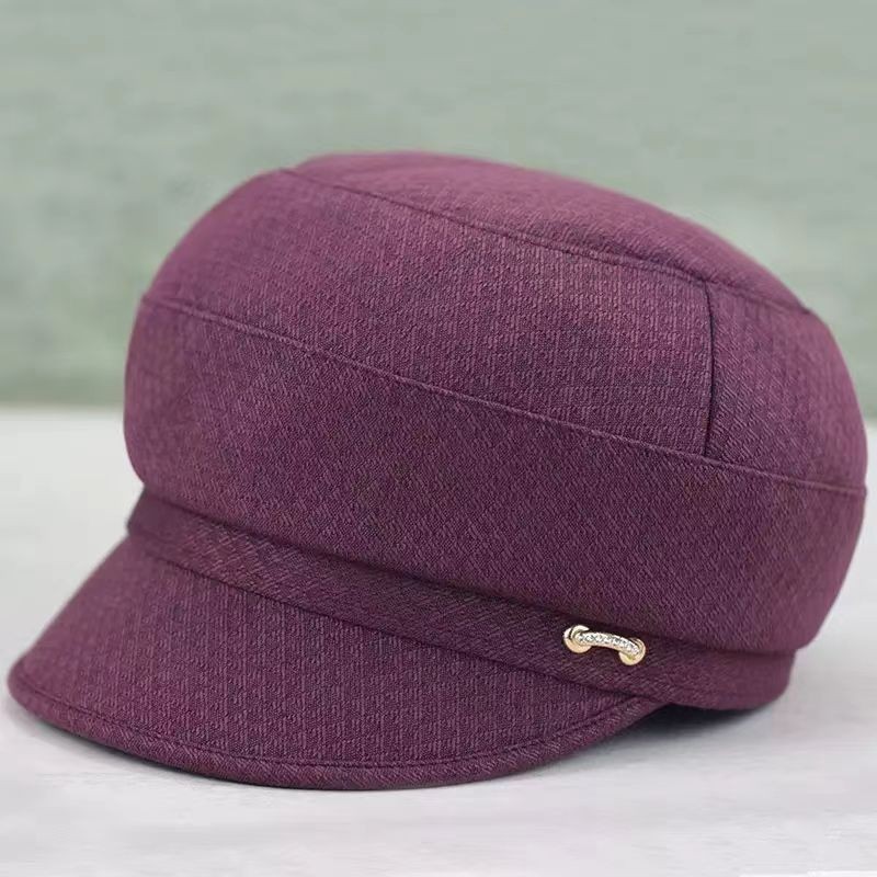 Spring fashion dark red hats 01101718